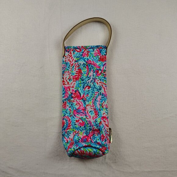 Lilly Pulitzer Insulated Wine Carrier Flim Flam Print - Picture 1 of 3